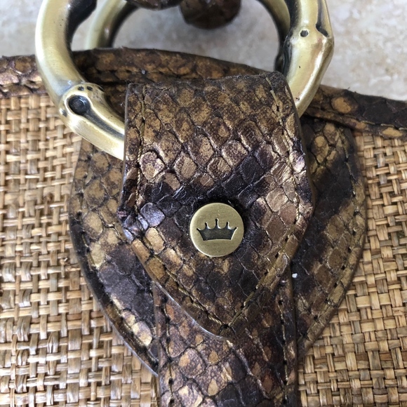 Elaine Turner Preowned "straw" handbag - Picture 5 of 8